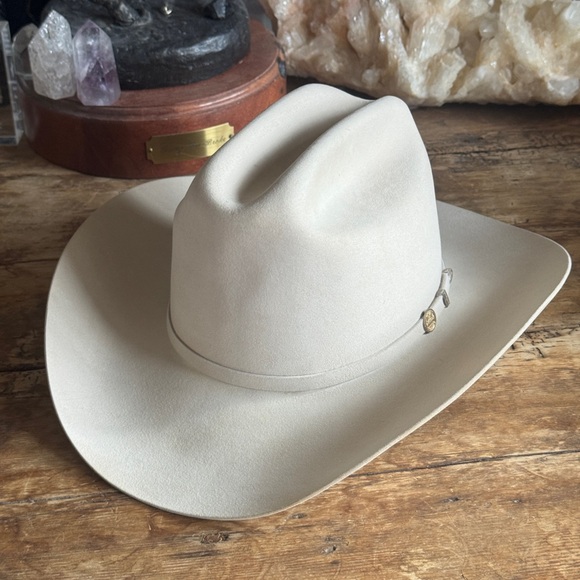 Stetson 100x El Presidente Beaver Western Cowboy Felt
Hat 7 1/8 57 Kemosabe tan - Picture 1 of 6